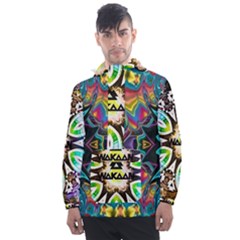 375 Chroma Digital Art Custom Kal00012 Men s Front Pocket Pullover Windbreaker