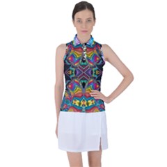 375 Chroma Digital Art Custom Kal00012 Women s Sleeveless Polo Tee