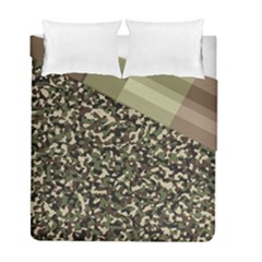 Camo Duvet Cover Double Side (full/ Double Size)