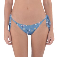 Cute Dragonflies In Spring Reversible Bikini Bottom by SychEva