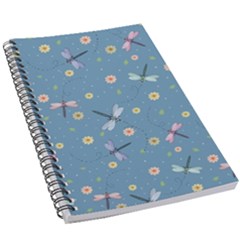 Cute Dragonflies In Spring 5 5  X 8 5  Notebook by SychEva