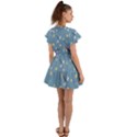 Cute Dragonflies In Spring Flutter Sleeve Wrap Dress View2