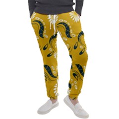 Folk Flowers Print Floral Pattern Ethnic Art Men s Jogger Sweatpants by Eskimos