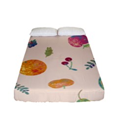 Summer Fruit Fitted Sheet (full/ Double Size) by SychEva