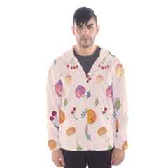 Summer Fruit Men s Hooded Windbreaker by SychEva