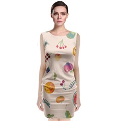 Summer Fruit Classic Sleeveless Midi Dress by SychEva