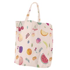 Summer Fruit Giant Grocery Tote by SychEva