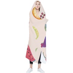 Summer Fruit Wearable Blanket by SychEva