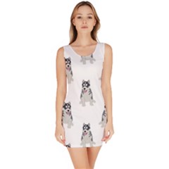 Cute Husky Puppies Bodycon Dress by SychEva