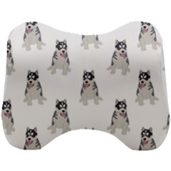 Cute Husky Puppies Head Support Cushion