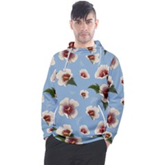 Hibiscus Flowers Men s Pullover Hoodie by SychEva