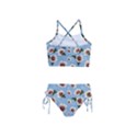 Hibiscus Flowers Girls  Tankini Swimsuit View2