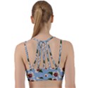 Hibiscus Flowers Line Them Up Sports Bra View2