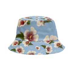 Hibiscus Flowers Inside Out Bucket Hat by SychEva