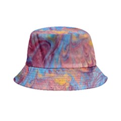 Abstract Marbling Art Print Bucket Hat