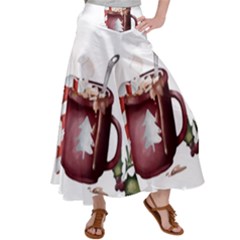 Christmas Joy Satin Palazzo Pants by Blueketchupshop