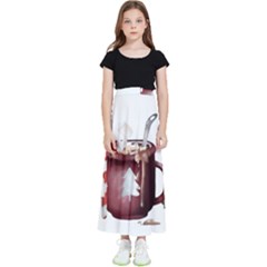 Christmas Joy Kids  Flared Maxi Skirt by Blueketchupshop