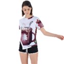 Christmas Joy Asymmetrical Short Sleeve Sports Tee View1