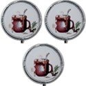 Christmas Joy Mini Round Pill Box (Pack of 3) View1