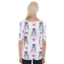 Little Husky With Hearts Wide Neckline Tee View2