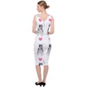 Little Husky With Hearts Sleeveless Pencil Dress View4