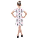 Little Husky With Hearts Kids  Cross Web Dress View2