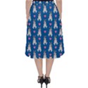 Little Husky With Hearts Classic Midi Skirt View2