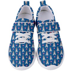 Little Husky With Hearts Women s Velcro Strap Shoes by SychEva