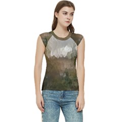 Small World View Women s Raglan Cap Sleeve Tee