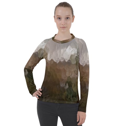 Small World View Women s Pique Long Sleeve Tee by DeneWestUK