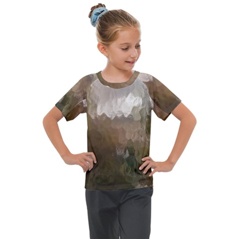 Small World View Kids  Mesh Piece Tee by DeneWestUK