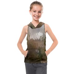 Small World View Kids  Sleeveless Hoodie by DeneWestUK