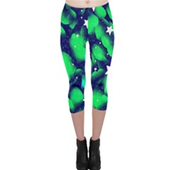 Space Odyssey  Capri Leggings 