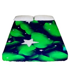 Space Odyssey  Fitted Sheet (king Size) by notyouraveragemonet