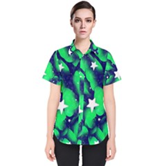 Space Odyssey  Women s Short Sleeve Shirt