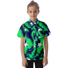 Space Odyssey  Kids  Short Sleeve Shirt