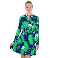 Space Odyssey  Long Sleeve Panel Dress