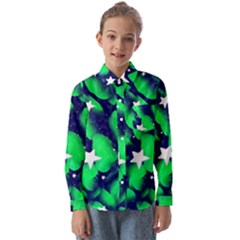 Space Odyssey  Kids  Long Sleeve Shirt