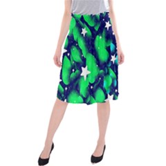 Space Odyssey  Midi Beach Skirt