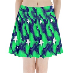 Space Odyssey  Pleated Mini Skirt