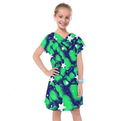 Space Odyssey  Kids  Drop Waist Dress by notyouraveragemonet