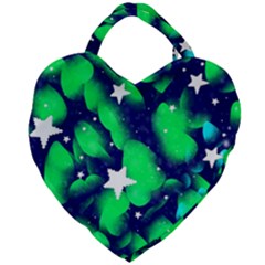 Space Odyssey  Giant Heart Shaped Tote