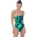 Space Odyssey  Tie Strap One Piece Swimsuit View1