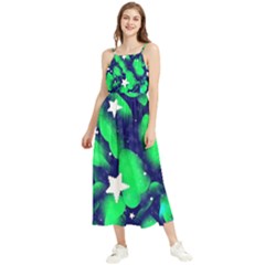 Space Odyssey  Boho Sleeveless Summer Dress