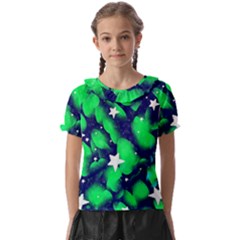 Space Odyssey  Kids  Frill Chiffon Blouse