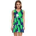 Space Odyssey  Tiered Sleeveless Mini Dress View1