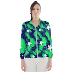 Space Odyssey  Women s Windbreaker