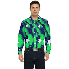 Space Odyssey  Men s Long Sleeve  Shirt by notyouraveragemonet