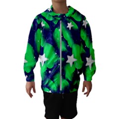 Space Odyssey  Kids  Hooded Windbreaker