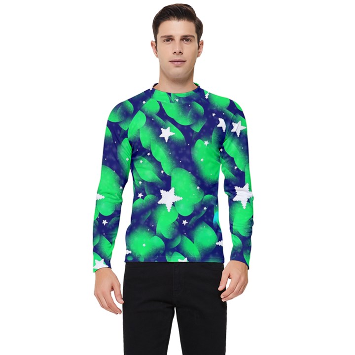 Space Odyssey  Men s Long Sleeve Rash Guard